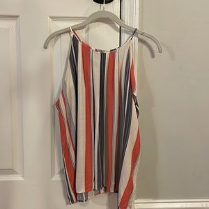 THML size M striped a line tank